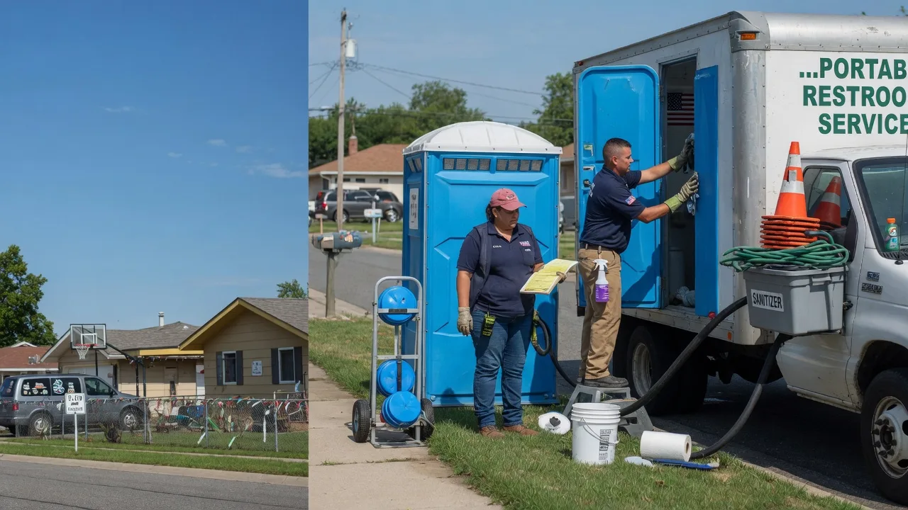 Porta Potty Rental in Shirley, IL near me